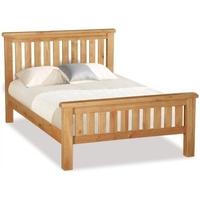 global home salisbury oak bed slatted