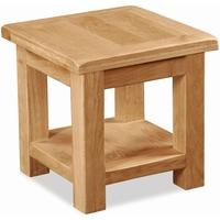 global home salisbury oak lamp table