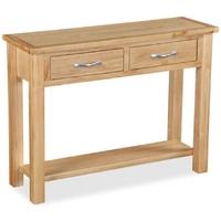 Global Home Burlington Oak Console Table