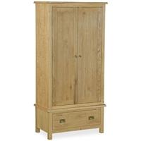 Global Home Salisbury Lite Oak Wardrobe - Gents