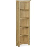 Global Home Salisbury Lite Oak Bookcase - Slim