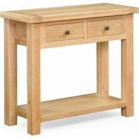 Global Home York Oak Console Table