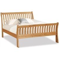 global home salisbury oak bed sleigh