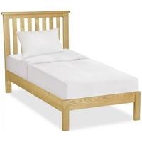 global home salisbury lite oak bed 3ft single low