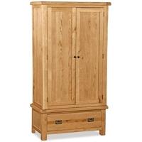 global home salisbury oak wardrobe gents