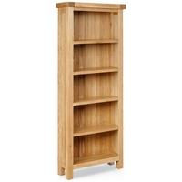 Global Home York Oak Bookcase - Slim