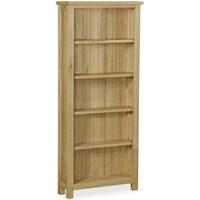 global home salisbury lite oak bookcase large