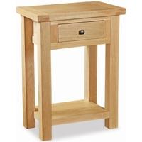 Global Home York Oak Telephone Table