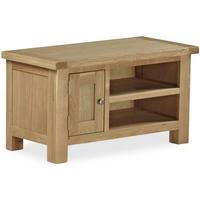 global home cheltenham oak tv unit