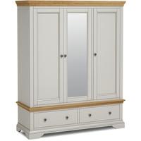 Global Home Chester Triple Wardrobe