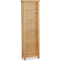 Global Home Burlington Oak Slim Bookcase