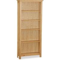 Global Home Burlington Oak Large Bookcase