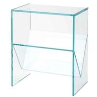 Glass Magazine Rack