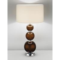 Glass Art Topaz Table Lamp GA-31-TO