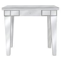 glam console table mirror