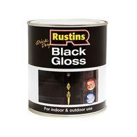 Gloss Paint Water Based Black 500ml