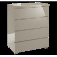 Gleam 4 Drawer Chest - Stone