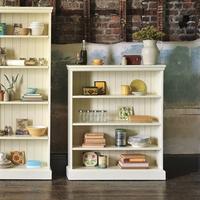 Gloucester Painted Wide Bookcase (4ft high)