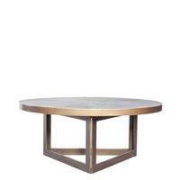 Glaston Round Coffee Table, Grey