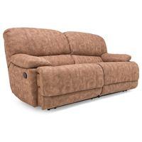 gloucester electric suede 3 seater reclining sofa tan