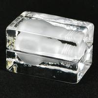 Glass Brick Bulb Lamp (17089)