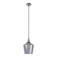 Glass Electrified Pendant Light, Grey