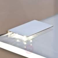 Glass floor light. LED-Clip two pcs. Set- warm w