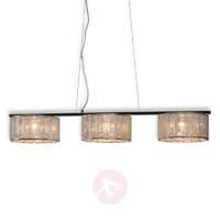 Glamorous pendant light Dubai, 3-bulb