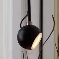 Globe - modern hanging light in black
