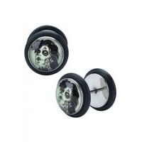 glow in the dark girl fake plugs size one size