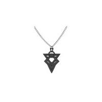 glyph of hatred necklace colour black