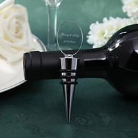 Glass Bottle Favor Bottle Stoppers Classic Theme 3 1/2\