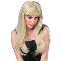 Glamour Wig Blonde With Fringe