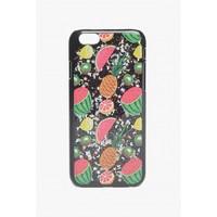 GLITTER TROPICAL FRUIT IPHONE 6 CASE