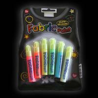 Glow in the Dark Fabric Pens (6 Pack)