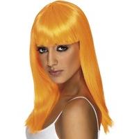 glamourama wig neon orange