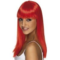 Glamourama Wig - Neon Red