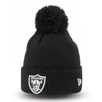 glow cuff oakland raiders kids knit