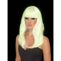 glow in the dark party wig