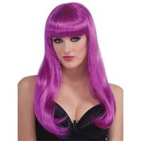 Glamourama Wig Neon Purple