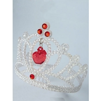 glitter snow white tiara