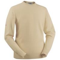 glenbrae lambswool crew neck sweater oatmeal