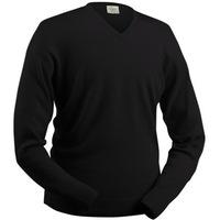 Glenbrae Merino V-Neck Sweater Black