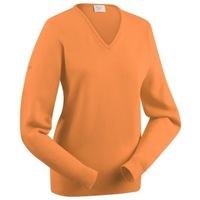 Glenbrae Lambswool V-Neck Ladies Sweater Melba