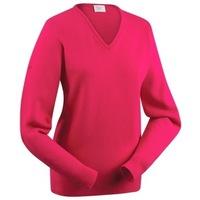 Glenbrae Lambswool V-Neck Ladies Sweater Lilly