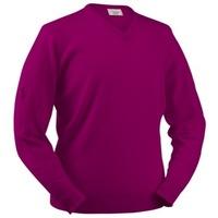 Glenbrae Lambswool V-Neck Sweater Imperial