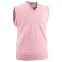 Glenbrae Lambswool V-Neck Slipover Pink