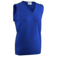 Glenbrae Lambswool V-Neck Ladies Slipover Iris