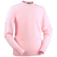 Glenbrae Lambswool Crew Neck Sweater Pink