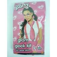 Glam Geek Kit, Pink, With Glasses, Braces & Tie